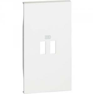 Living now cover caricatore usb 2 moduli bianco kw12c