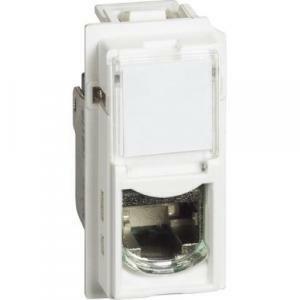 Living now connettore rj45 categoria 6a stp connessione tipo toolless idc 1 modulo colore bianco kw4279c6as