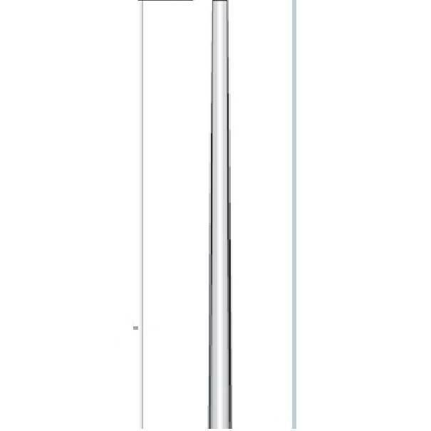 siderpali elettroservice palo conico 3,5mt spessore 3mm cdi3500/3 - foto 1