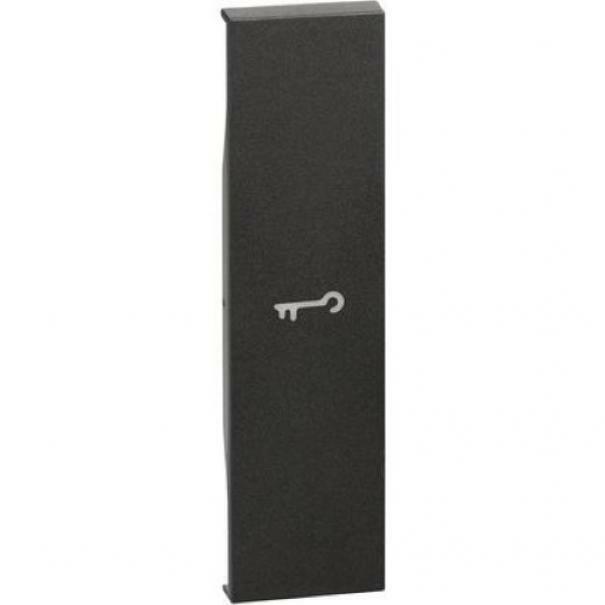 bticino bticino living now cover comando chiave 1 modulo colore nero kg01f - foto 1