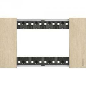 Living now placca 4 moduli in zama colore oro ka4804zw