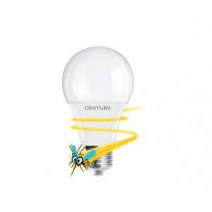 Lampadina led anti zanzare 9w e27 luce caldissima 2200k klrsc-092700