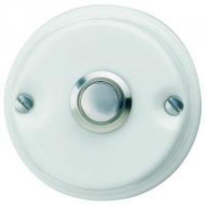 Pulsante cromo per campanello 2a 12v 00134