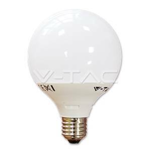 Lampadina globo led 10w attacco e27 luce fredda vt-1893 4278