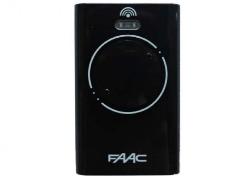 faac faac telecomando per cancello due canali per cancelli xt2 868 slh lr colore nero 7870091 - foto 1