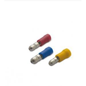 Bm 100 puntali maschio colore blu 2,5 00230