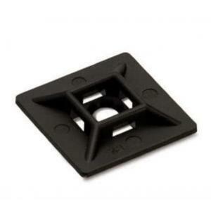 Bm base di fissaggio adesiva nera 19x19 n0901