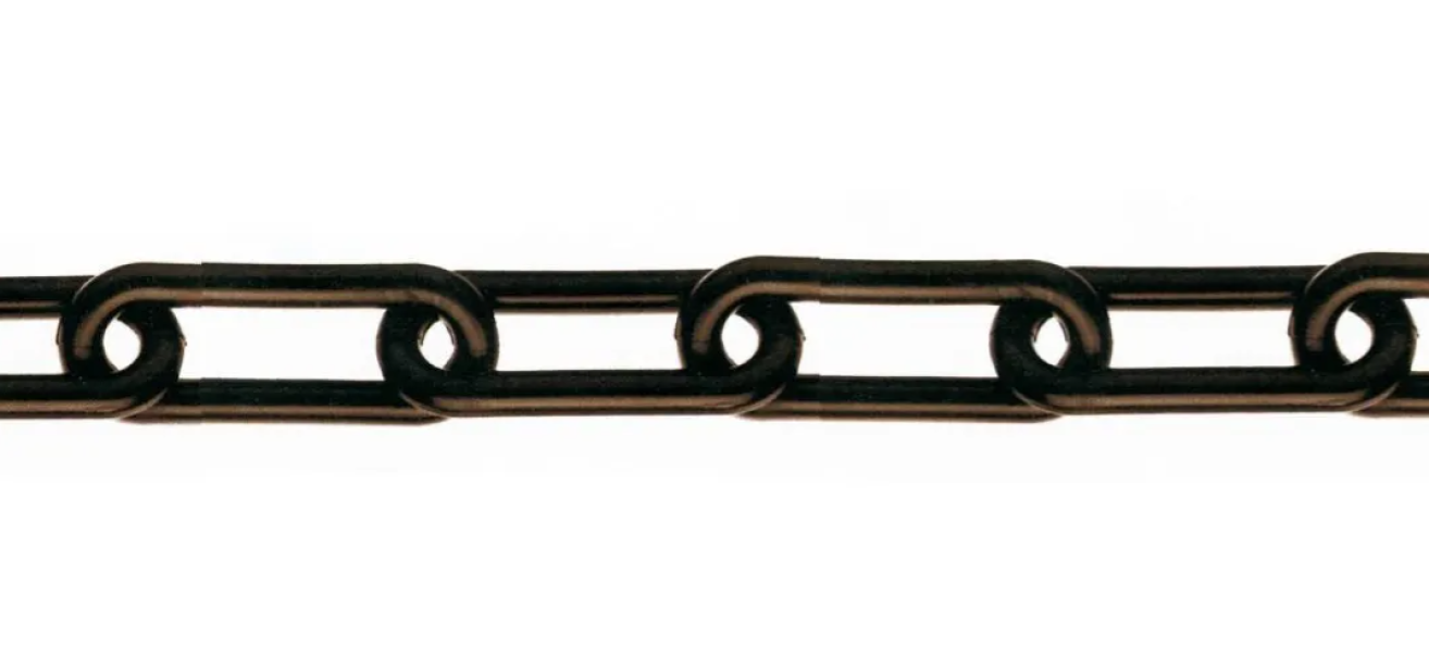 Catena in plastica Masidef 52x21x6mm nero vendita al metro - DY2700583 01