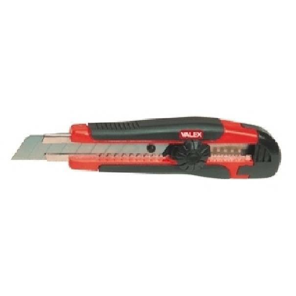 Taglierino Valex Cutter RL18 con rotella blocca lama - 1463174 01