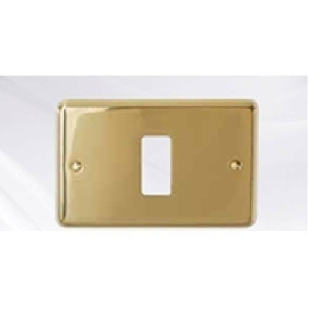 cal cal magic placca 1 posto colore ottone 5001 - foto 1