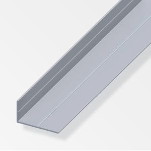 Canala angolare  aluminium 15.5x27.5x1.5mm lunghezza 2.5m naturale - 25666