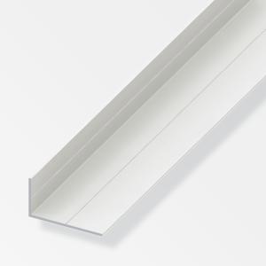 Canala angolare  aluminium 23.5x43.5x1.5mm lunghezza 1m bianco - 21690