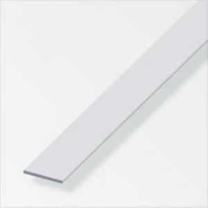 Aluminium gmbh 2mt barra piatta in alluminio colore argento 05013