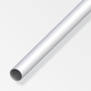 Tubo tondo  aluminium 10x1mm lunghezza 2m argento - 05023