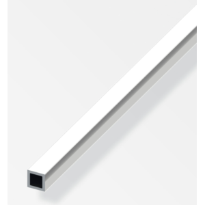 Tubo quadrato  aluminium 20x20x1mm da 1m cromato - 01270