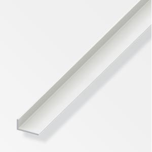 Canala angolare  aluminium 25x20x2mm lunghezza 1m bianco - 12151