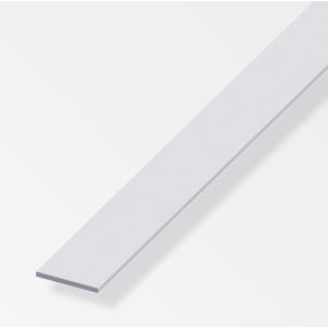 Barra piatta  aluminium 40x3mm lunghezza 1m argento - 01015