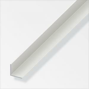 Aluminium gmbh 1mt di profilo angolare in plastica colore bianco 12140