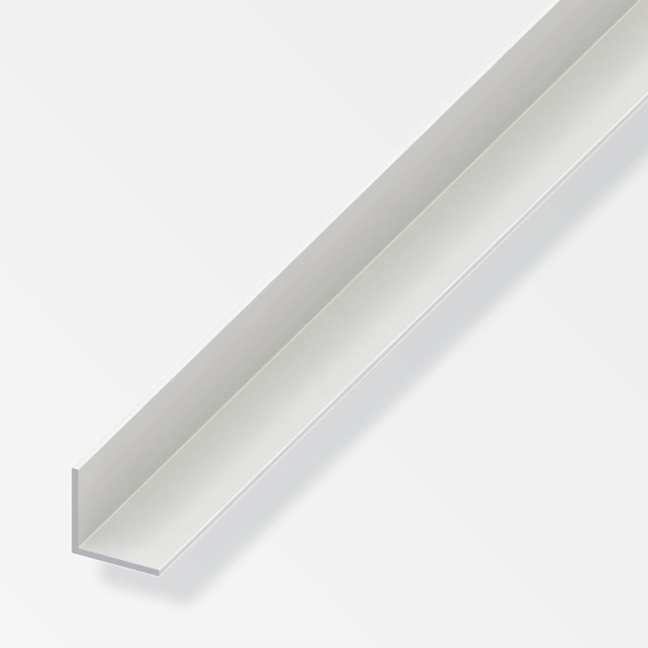 Canala angolare con lati uguali Alfer Aluminium 1m bianco - 12143 01