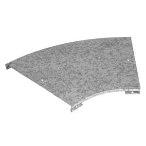 Coperchio curva piana sati cpo 45 100mm acciaio zincato - 1050003
