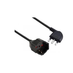 Electraline 48308 Prolunga Lineare Plug/Plug, Rete LAN, Lunghezza 5 m, Nero Electraline 48308 Prolunga Lineare Plug/Plug, Rete LAN, Lunghezza 5 m, Nero