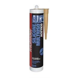 Silicone multiuso acetico nero s1102