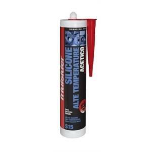 Silicone per alte temperature rosso 310ml s1507