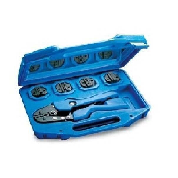 gruppo bm bm pinza aggraffatrice professionale 5 matrici con valigetta 5345 - foto 1