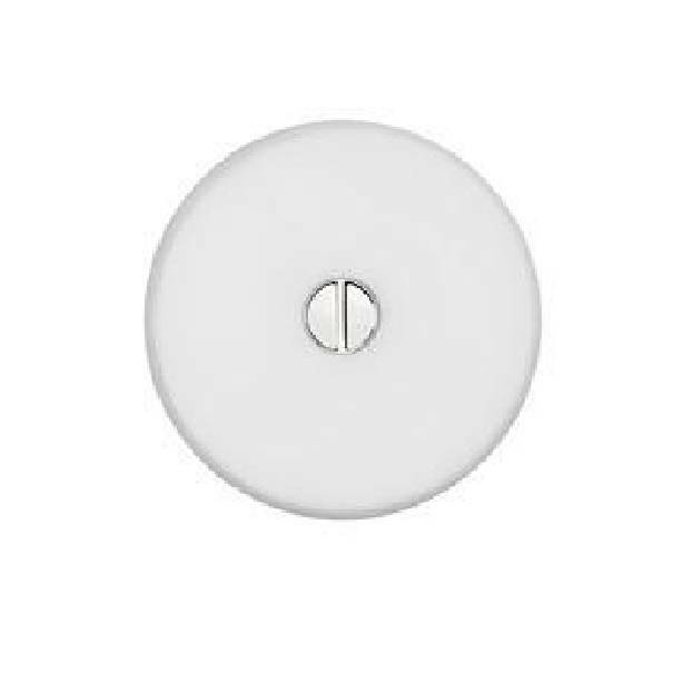 flos flos lampada da soffitto o parete mini button colore bianco opale 18w attacco g9 f1490009 - foto 1