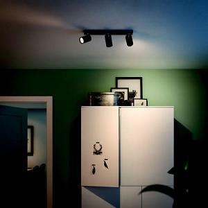 Consumer spot kosipo 3xgu10 da interno ip20 in metallo colore nero 50593/30/pn 5059330pn