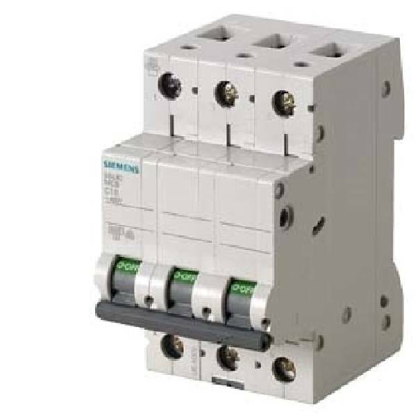 siemens siemens interruttore magnetotermico modulare 6ka 3 poli 40a 5sl63407bb - foto 1