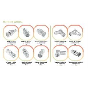 Adattatore coassiale transizione 90° fm - ff cc99900600