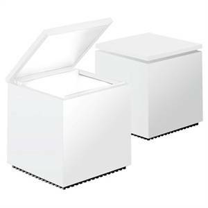 Lampada da tavolo cuboluce 40w colore bianca 136