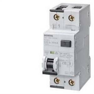 Interruttore magnetotermico differenziale 6ka 1p+n c6 tipo ac 5su1353-1kk06