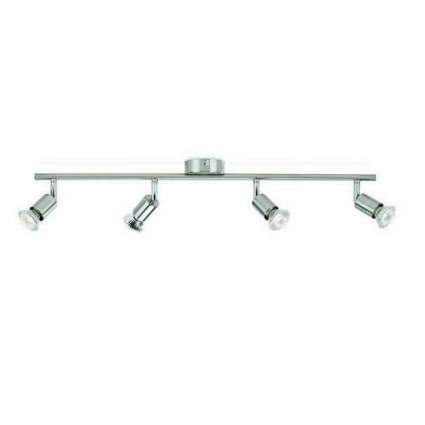 philips philips consumer spot limbali 4 faretti attacco gu10 in metallo colore cromo ip20 da interno 915005221901 50304/17/e7 5030417e7 - foto 1