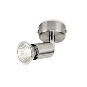 Consumer limbali spot singolo in metallo cromato attacco gu10 da interno ip20 915005221601 5030017e7 50300/17/e7