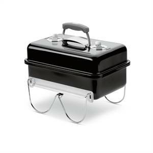 Barbecue anywhere colore nero carbone in acciaio 1131004