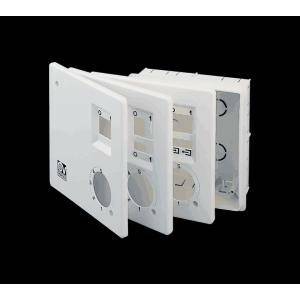 Kit incasso scb per trasformare regolatori di velicta' da esterno ad incasso 0000022481 22481