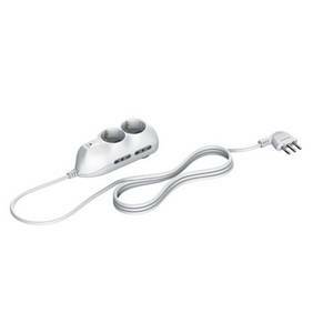 Multipresa 4prese 2p+t bipasso 10/16a colore bianco 3695db