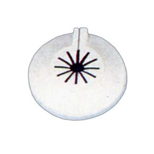 Borchia bianca pvc apribile interno 10/22mm - i070270020