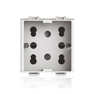 Bticino Matix Presa Triplex 10/16A – Modulo Porta 3 Posti, Colore Bianco, Installazione Civile - 5