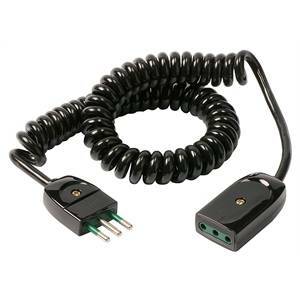 Cavo prolunga estensibile 3g0,75 3m colore nero 0p32347