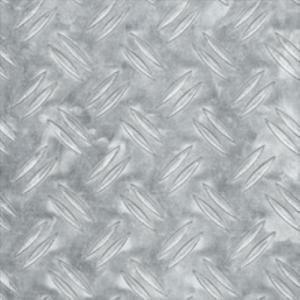 Aluminium gmbh lamiera striata 1000 x 200 mm  in alluminio naturale colore naturale 37151