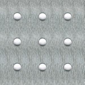 Aluminium gmbh lamiera con perforazione tonda 500 x 250 in alluminio naturale colore naturale 37804