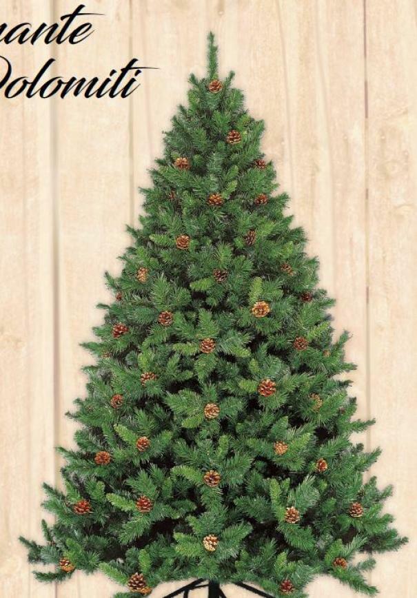 giocoplast natale giocoplast albero di natale 200cm 1106 rami con pigne applicate 295 60215 29560215 - foto 1