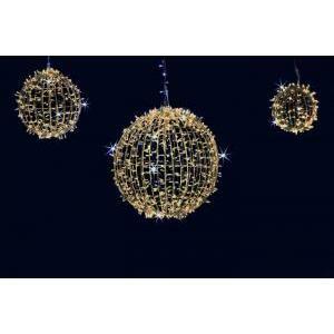 Giocoplast sfera lucciolona 120 led diametro 30cm bianco caldo con 24 flash bianco diametro 30cm 144 10489 14410489
