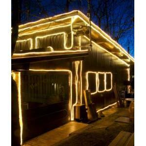 Giocoplast neon flessibile bianco freddo 10m bifacciale 16x8mm1200 led ip44 168 18018 16818018