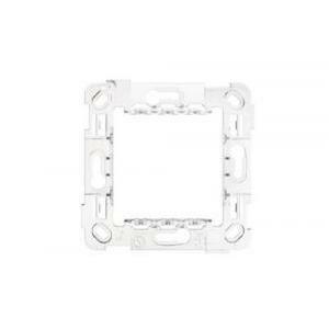 Supporto 2 moduli  senza viti 10702n