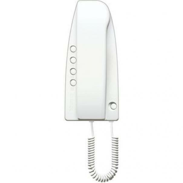 bticino bticino citofono audio sprint universale con pulsante apertura serratura e 4 tasti per funzioni aggiuntive colore bianco 334262 - foto 1