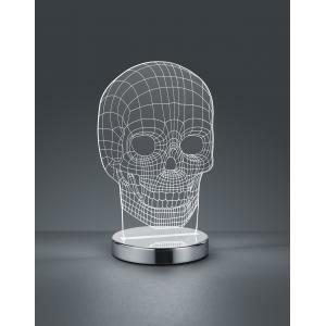 Italia lampada led skull da tavolo dimmerabile con interruttore on/off sul cavo da interno ip20 r52461106